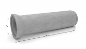 Труба ТБ безнапорная 120-50-3 в Белой-Калитве картинки